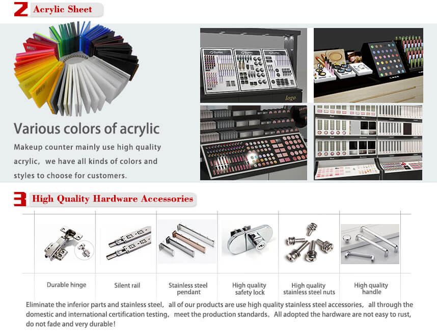 retail makeup counters acrylic retail makeup counters acrylic