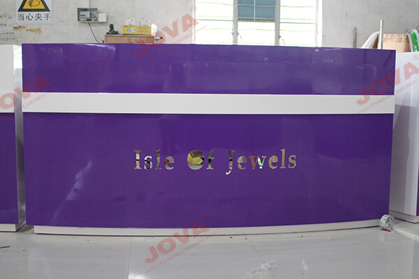purple jewelry display showcases purple jewelry display showcases