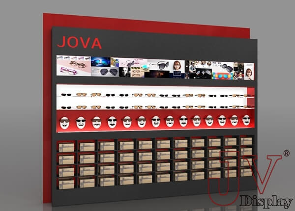 Floating optical wall displays Floating optical wall displays