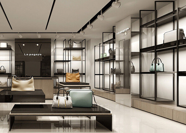 bags store display shelves bags store display shelves