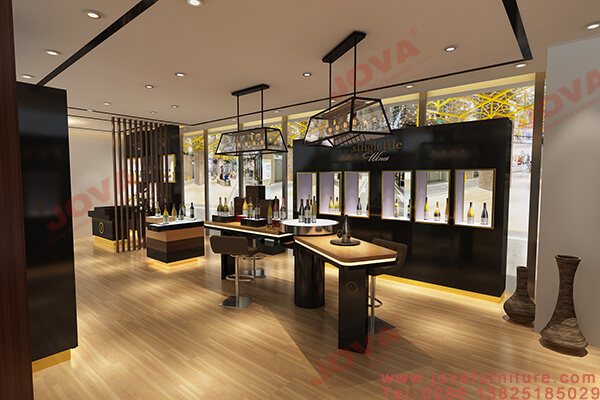 wine store interior design