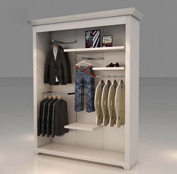 retail store clothing racks