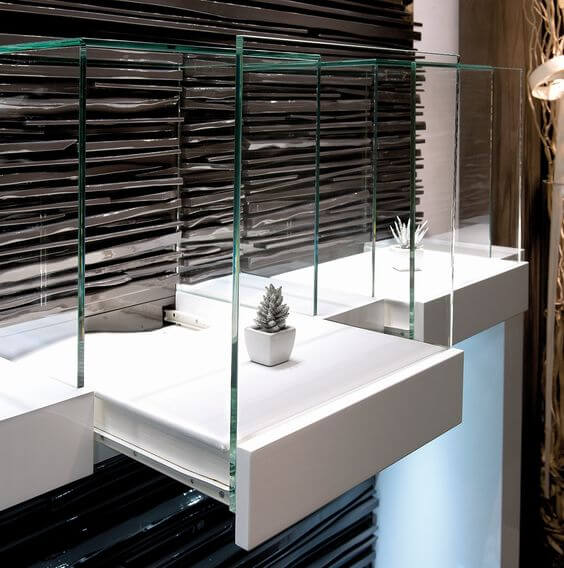glass jewelry case glass jewelry case