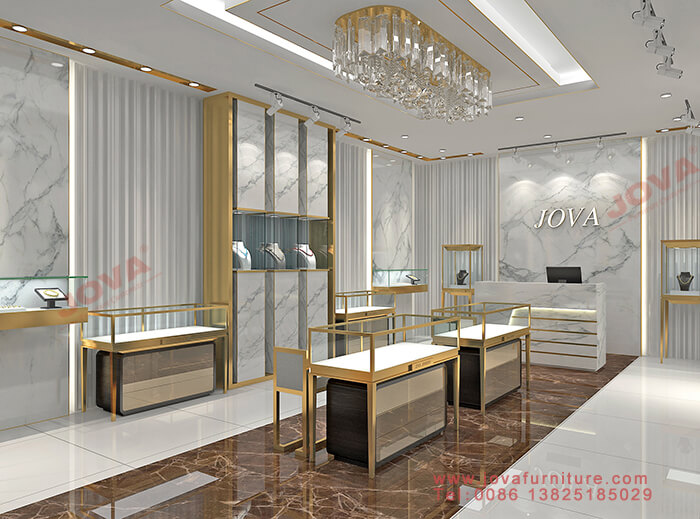 jewelry store display cases