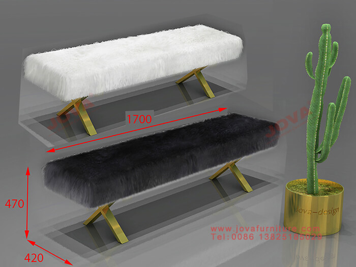 long reception stool long reception stool