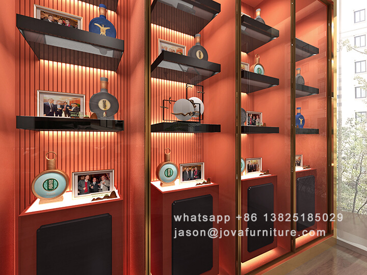 wine display cabinets