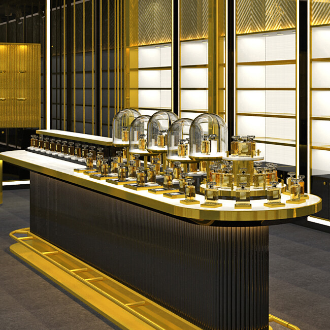 glass display domes for perfume