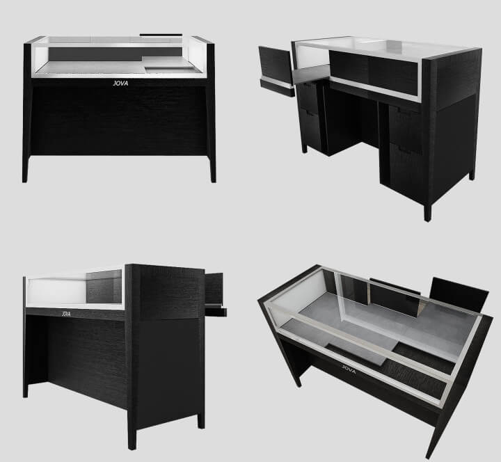 watch counter display ideas