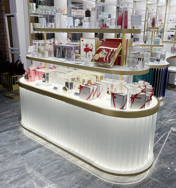 gift display island gift display island