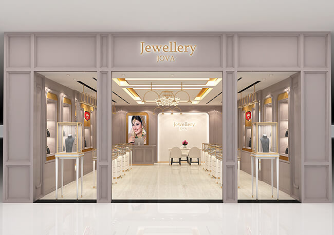 front design for jewellery shop