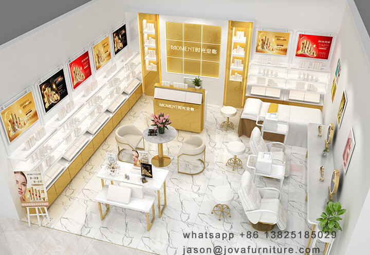 small beauty parlour interior design