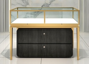 jewelry store display cases glass top