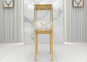 New floor standing jewelry store display
