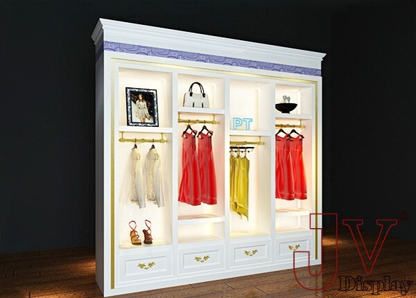 clothing shop display cabinets