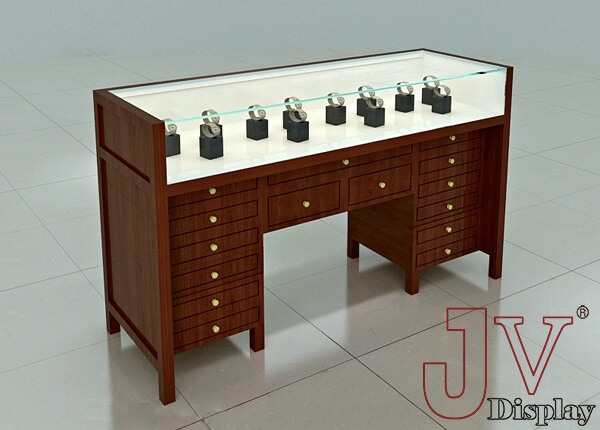 glass watch display cabinet