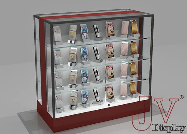 cell phone case display rack