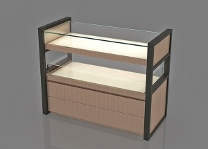 Optical frame displays and fixtures two levels