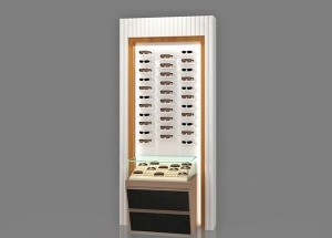 Optical shop wall case rectangular custom made