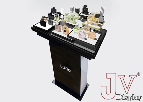chanel perfume stand