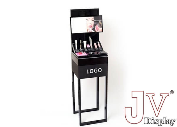 balck cosmetic display rack