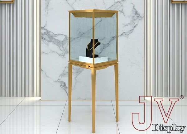 pedestal display case