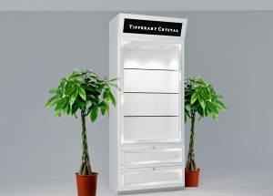 wooden wall unit
