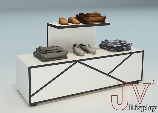 wooden display tables