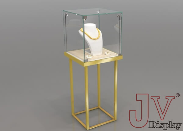 jewelry pedestal showcase