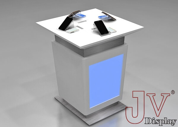 mobile phone display cabinet