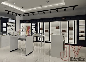 Jewelry store interior design modern retail large