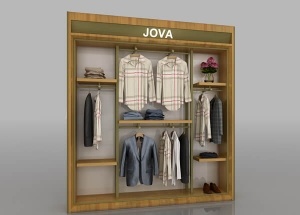 retail clothing wall racks