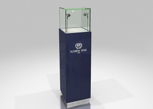 pedestal jewelry showcases