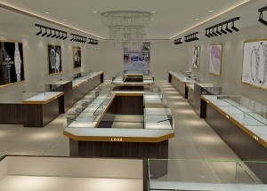 New jewellery shop furniture design