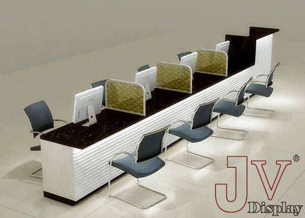 salon reception desk
