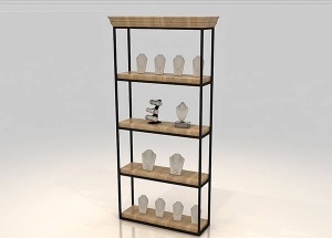 jewelry display shelves wall showcase custom