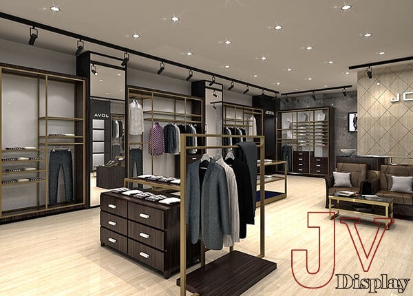 menswear shop interior design