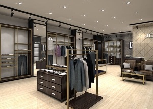 menswear shop interior design