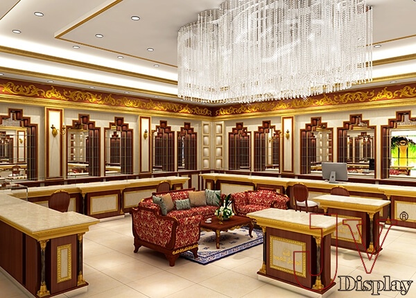 jewellery counter for indian showroom