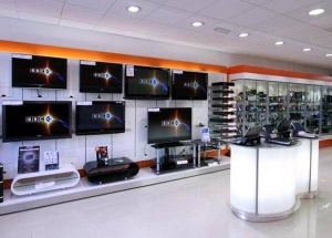 electronics showroom interior design