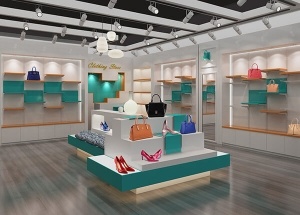 handbag display cabinet