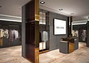 lady clothing store equipment and displays