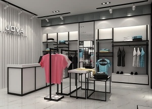 clothes shop decoration