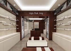 shoe rack display