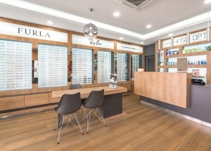 optical showroom interior