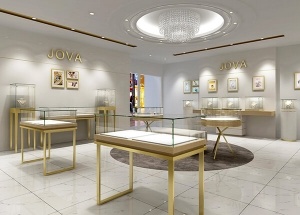 best interior design of jewellery shop