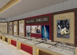 jewelry store decor shop glass decoration USA