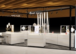 perfume kiosk