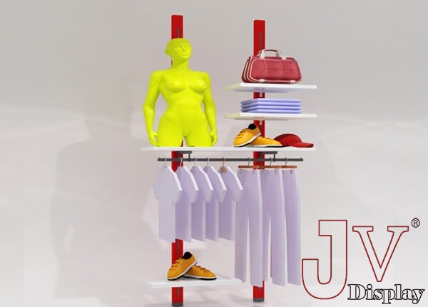 retail wall display shelves