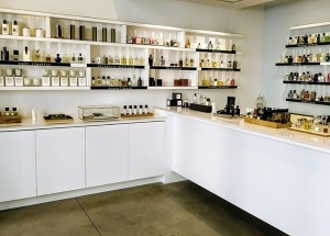 perfume display cabinet
