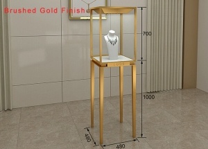 jewellery pedestal jewelry display cases
